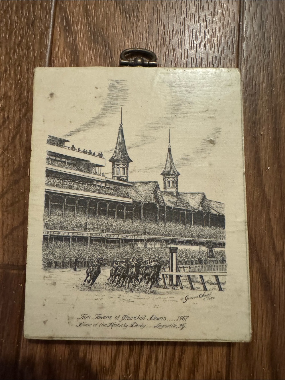 1967 Churchill Downs Art
